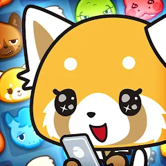 Aggretsuko : Match 3 Puzzle — скачать мод: Безлимитные монеты и жизни