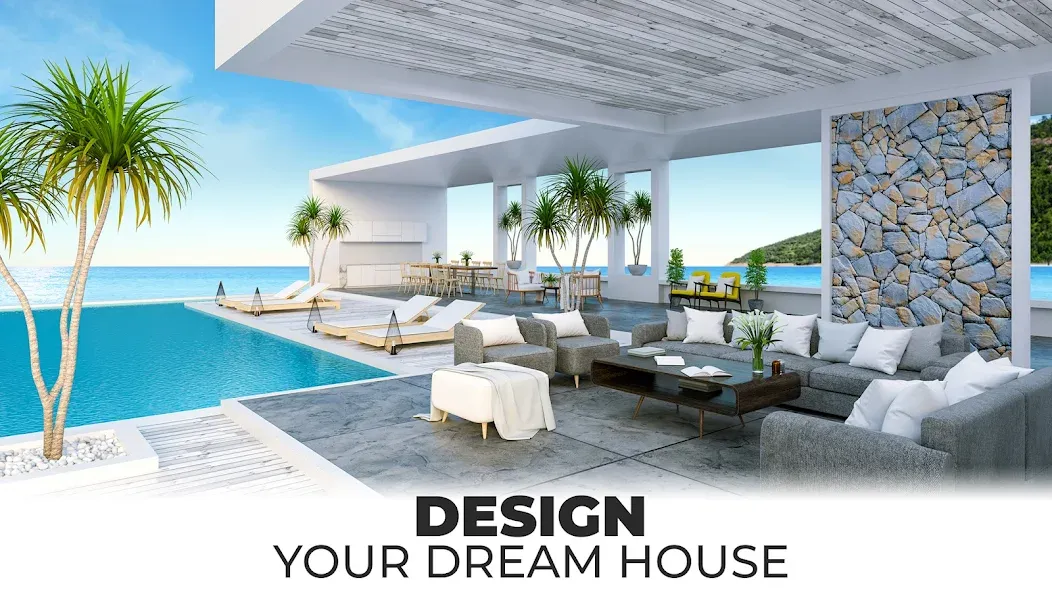 Мод My Home Makeover: House Design — Безлимитные деньги и все предметы открыты, скачать APK — скриншот 1 Мод My Home Makeover: House Design — Безлимитные деньги и все предметы открыты, скачать APK — скриншот 1