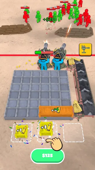 Ammo Fever: Tower Gun Defense MOD APK скачать на Андроид — Безлимитные патроны и усиленная башня — скриншот 2 Ammo Fever: Tower Gun Defense MOD APK скачать на Андроид — Безлимитные патроны и усиленная башня — скриншот 2