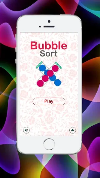 Bubble sort bubbling maker fun взлом на Андроид — Без рекламы и все уровни открыты — скриншот 2