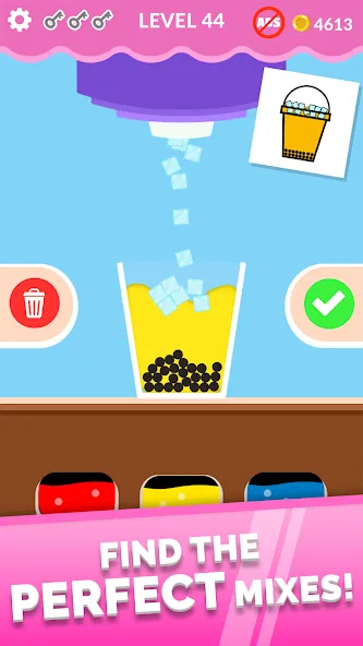 Bubble Tea! MOD APK: Бесконечные монеты и все рецепты — скриншот 2