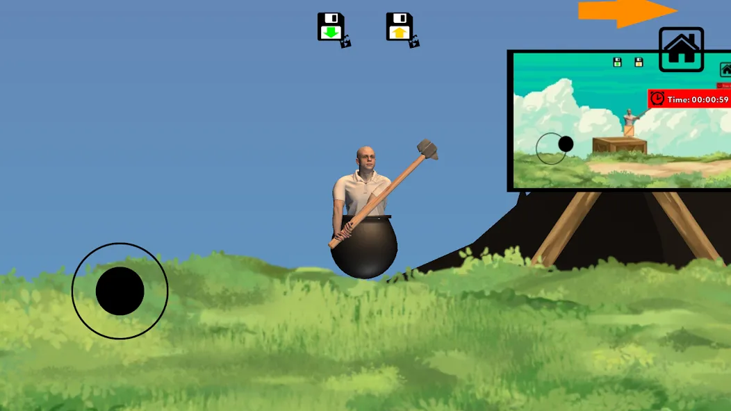Getting with hammer it взлом APK — Безлимитные монеты и открыты уровни — скриншот 1