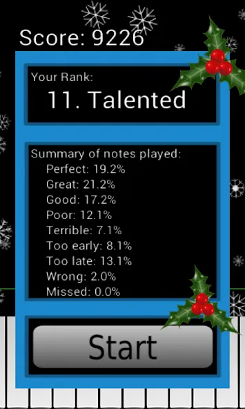 Christmas Piano — последняя версия с модом (Зимние песни и все клавиши) — скриншот 2 Christmas Piano — последняя версия с модом (Зимние песни и все клавиши) — скриншот 2