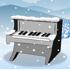 Christmas Piano — последняя версия с модом (Зимние песни и все клавиши)
