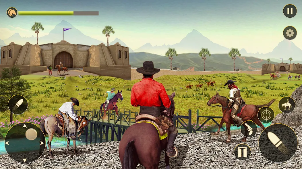 Horse Riding Rivals Horse Race — взломанная версия, Безлимитные монеты и лошади — скриншот 2