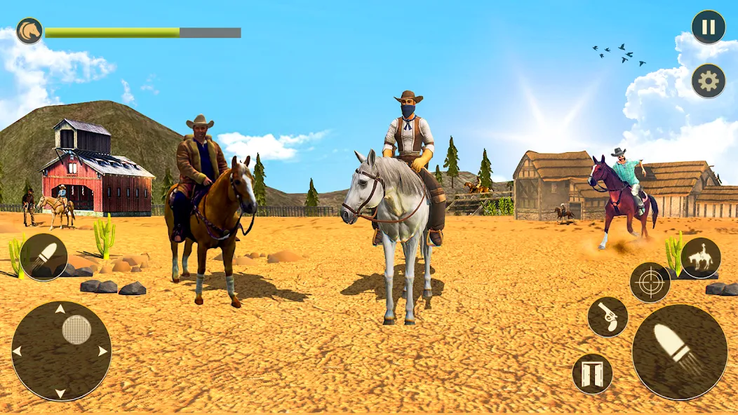 Horse Riding Rivals Horse Race — взломанная версия, Безлимитные монеты и лошади — скриншот 5