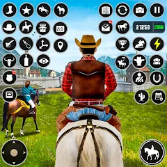 Horse Riding Rivals Horse Race — взломанная версия, Безлимитные монеты и лошади