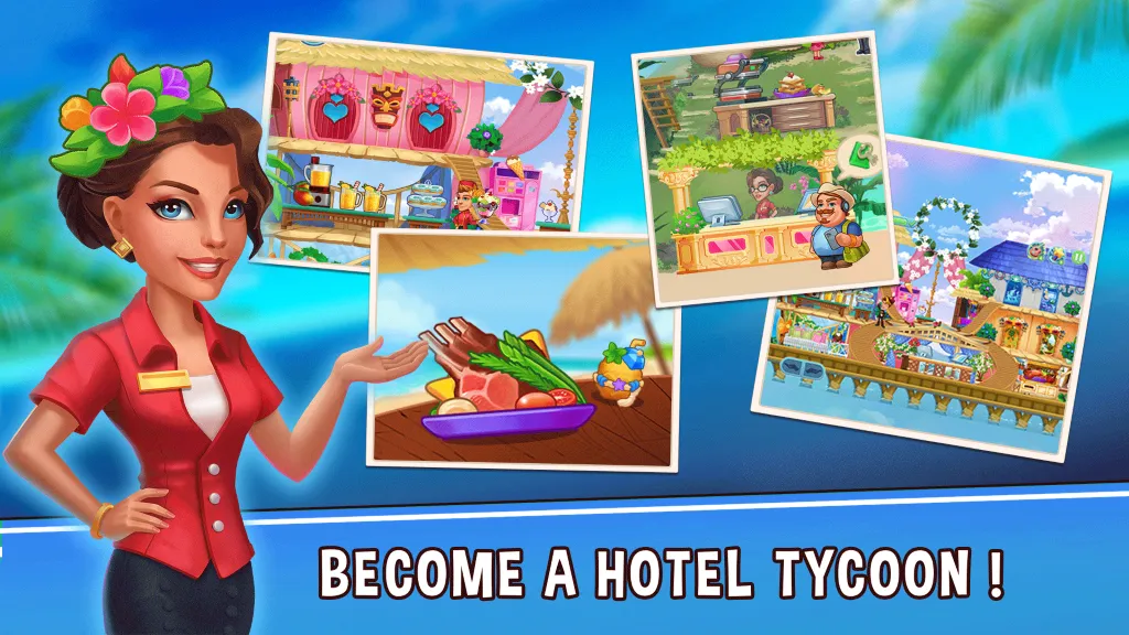 Скачать Hotel Empire Fever — Безлимитные деньги и все отели открыты — скриншот 2