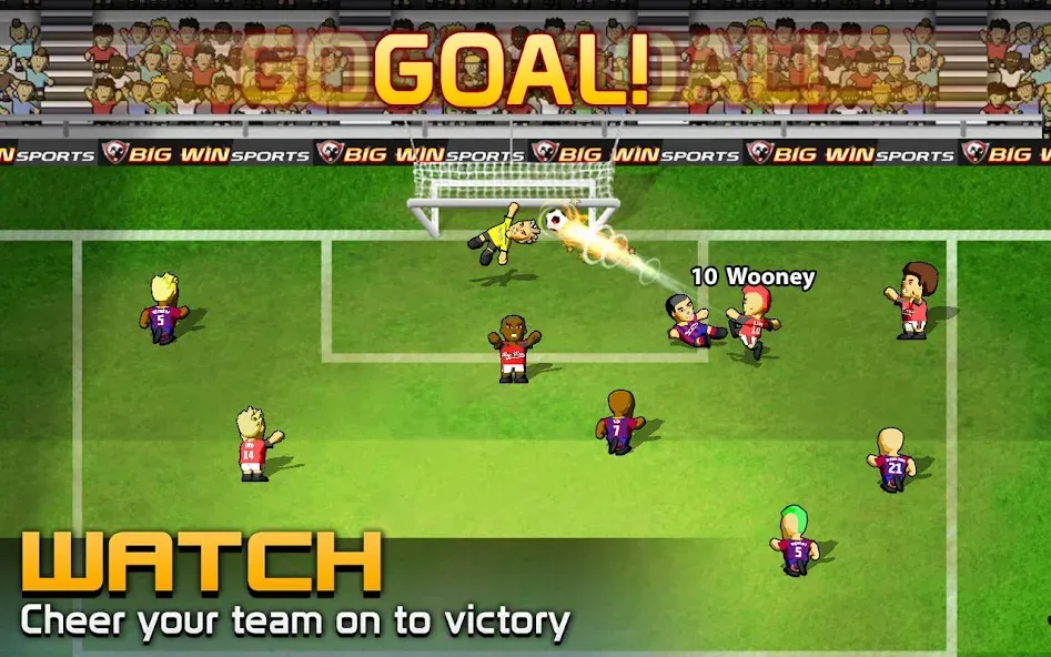BIG WIN Soccer: World Football взлом APK — Безлимитные деньги и игроков много — скриншот 3 BIG WIN Soccer: World Football взлом APK — Безлимитные деньги и игроков много — скриншот 3