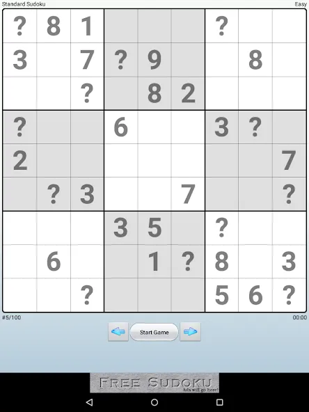 Скачать Droidoku - Andoku Puzzle последней версии — Подсказки и отмена ходов — скриншот 5 Скачать Droidoku - Andoku Puzzle последней версии — Подсказки и отмена ходов — скриншот 5