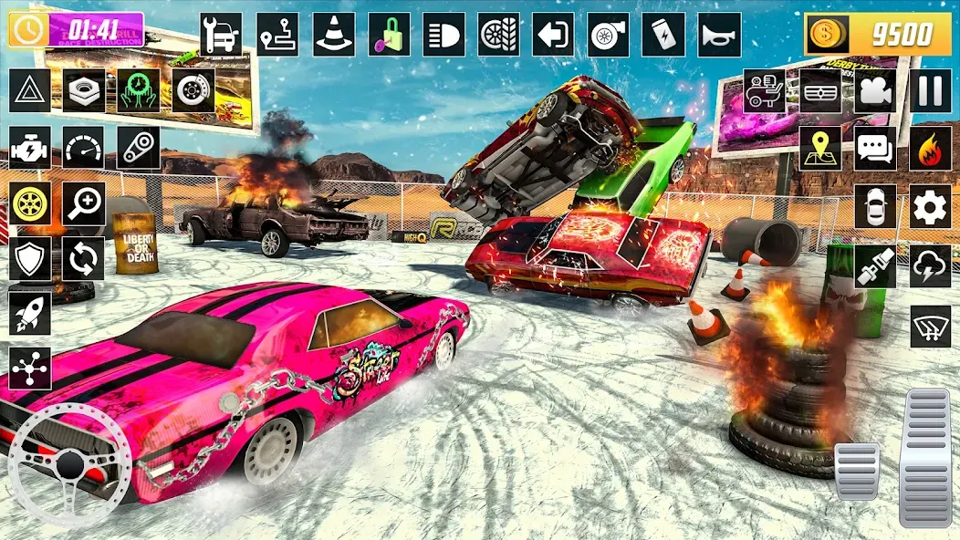 Скачать X Demolition Derby : Car Games мод — Безлимитные деньги и открыты все машины — скриншот 4 Скачать X Demolition Derby : Car Games мод — Безлимитные деньги и открыты все машины — скриншот 4