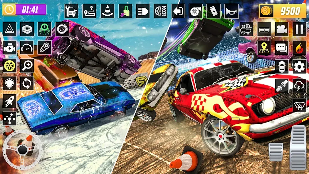 Скачать X Demolition Derby : Car Games мод — Безлимитные деньги и открыты все машины — скриншот 5 Скачать X Demolition Derby : Car Games мод — Безлимитные деньги и открыты все машины — скриншот 5