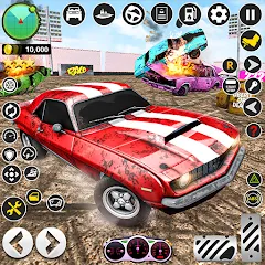 Скачать X Demolition Derby : Car Games мод — Безлимитные деньги и открыты все машины
