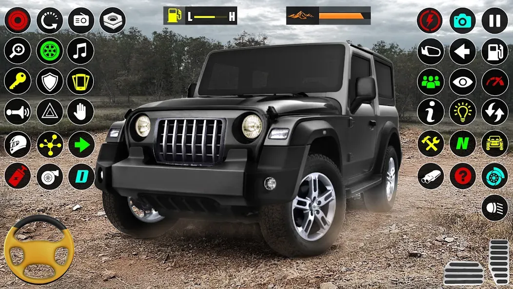 Offroad SUV: 4x4 Driving Game. (Мод: Безлимитные деньги и открыты все уровни) — скачать на Андроид — скриншот 3 Offroad SUV: 4x4 Driving Game. (Мод: Безлимитные деньги и открыты все уровни) — скачать на Андроид — скриншот 3