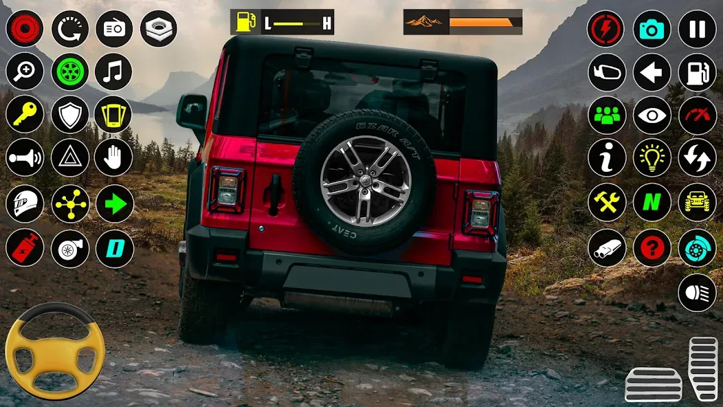 Offroad SUV: 4x4 Driving Game. (Мод: Безлимитные деньги и открыты все уровни) — скачать на Андроид — скриншот 4 Offroad SUV: 4x4 Driving Game. (Мод: Безлимитные деньги и открыты все уровни) — скачать на Андроид — скриншот 4