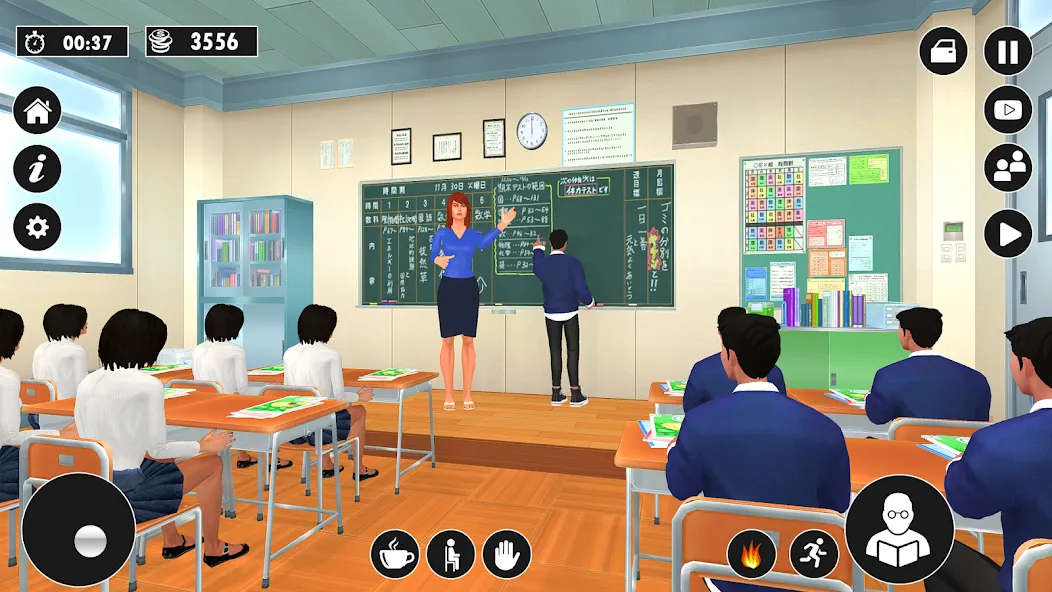 High School Teacher Life Game — Много денег и всё открыто, скачать мод APK — скриншот 1 High School Teacher Life Game — Много денег и всё открыто, скачать мод APK — скриншот 1