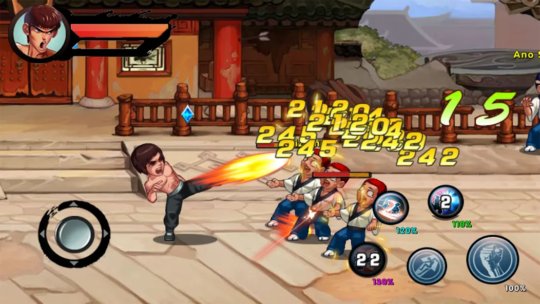 Скачать Kung Fu Attack: Final Fight бесплатно — Безлимитные деньги и усиленный герой — скриншот 5 Скачать Kung Fu Attack: Final Fight бесплатно — Безлимитные деньги и усиленный герой — скриншот 5