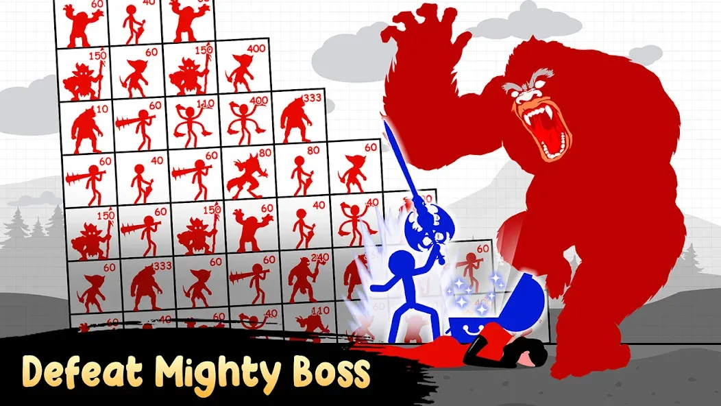 Stick Hero: Tower Defense взломанный APK — Безлимитные деньги и усиленные герои — скриншот 1 Stick Hero: Tower Defense взломанный APK — Безлимитные деньги и усиленные герои — скриншот 1