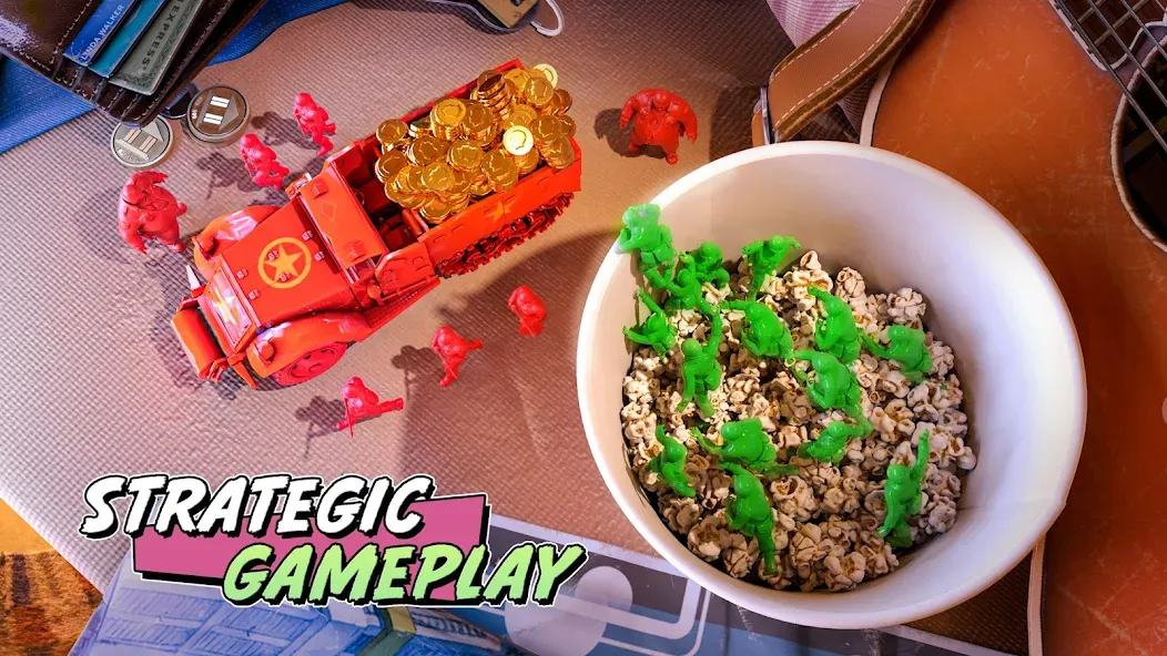 TOY WARS взлом APK — Безлимитные монеты и оружие — скриншот 5