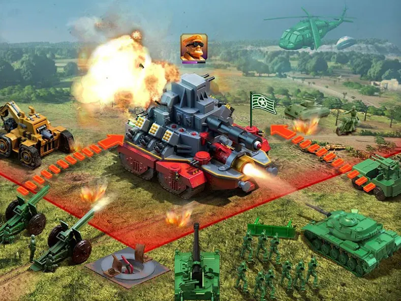 TOY WARS BETA — взломанная версия, Много денег и оружия — скриншот 3 TOY WARS BETA — взломанная версия, Много денег и оружия — скриншот 3