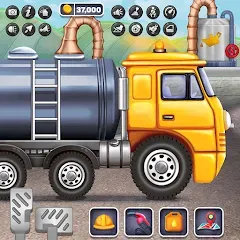 Скачать Oil Tanker Truck Games мод — Безлимитные деньги и топливо