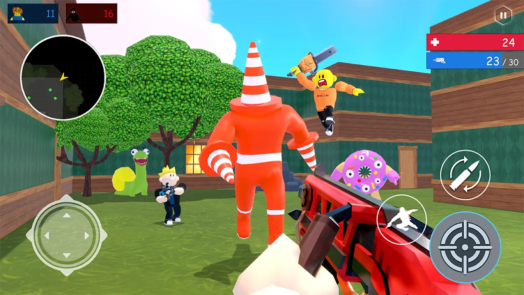 Скачать Alphabet Shooter: Survival FPS на Андроид с модом — Безлимитные патроны и усиленный урон — скриншот 4