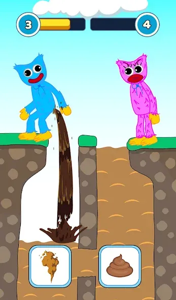 Hugy's Funny Animated Story — последняя версия с модом (Все истории открыты и без рекламы) — скриншот 2