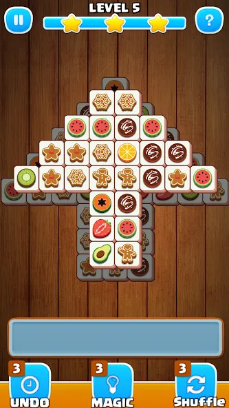 Tile Match Sweet -Triple Match MOD APK: Безлимитные подсказки и жизни — скриншот 2