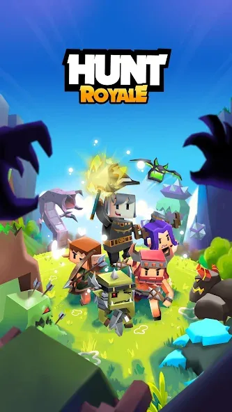 Скачать взлом Hunt Royale: Action RPG Battle — Безлимитные деньги и все герои — скриншот 1 Скачать взлом Hunt Royale: Action RPG Battle — Безлимитные деньги и все герои — скриншот 1