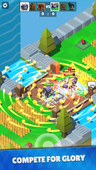Скачать взлом Hunt Royale: Action RPG Battle — Безлимитные деньги и все герои — скриншот 5 Скачать взлом Hunt Royale: Action RPG Battle — Безлимитные деньги и все герои — скриншот 5