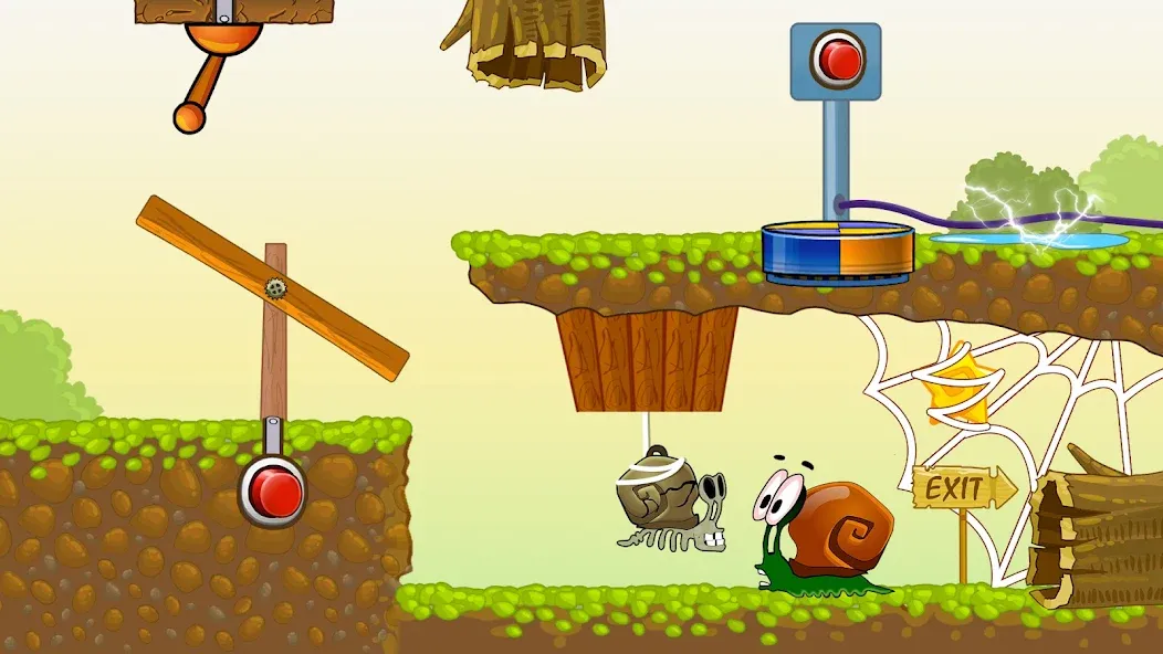 Скачать взлом Snail Bob 1: Adventure Puzzle — Открыты все уровни и подсказки — скриншот 5 Скачать взлом Snail Bob 1: Adventure Puzzle — Открыты все уровни и подсказки — скриншот 5