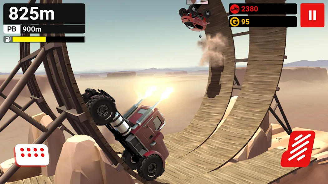 MMX Hill Dash MOD APK скачать на Андроид — Безлимитные деньги и топливо — скриншот 3