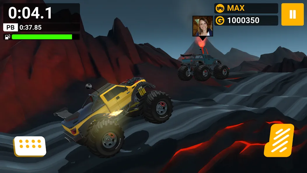 MMX Hill Dash MOD APK скачать на Андроид — Безлимитные деньги и топливо — скриншот 4