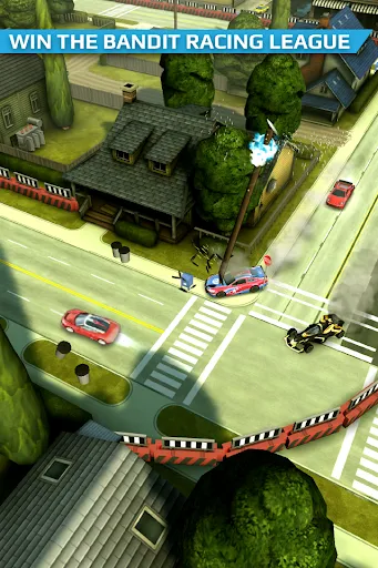 Smash Bandits Racing — последняя версия с модом (Безлимитные деньги и все машины открыты) — скриншот 4 Smash Bandits Racing — последняя версия с модом (Безлимитные деньги и все машины открыты) — скриншот 4