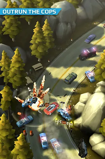 Smash Bandits Racing — последняя версия с модом (Безлимитные деньги и все машины открыты) — скриншот 5 Smash Bandits Racing — последняя версия с модом (Безлимитные деньги и все машины открыты) — скриншот 5