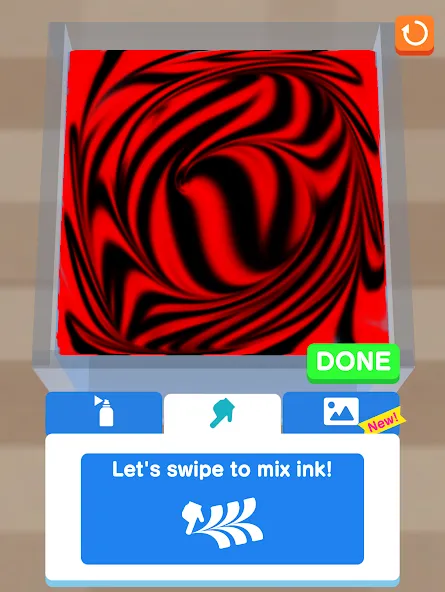 Watermarbling — Без рекламы и много красок, скачать мод APK — скриншот 1 Watermarbling — Без рекламы и много красок, скачать мод APK — скриншот 1