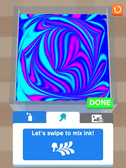 Watermarbling — Без рекламы и много красок, скачать мод APK — скриншот 3 Watermarbling — Без рекламы и много красок, скачать мод APK — скриншот 3