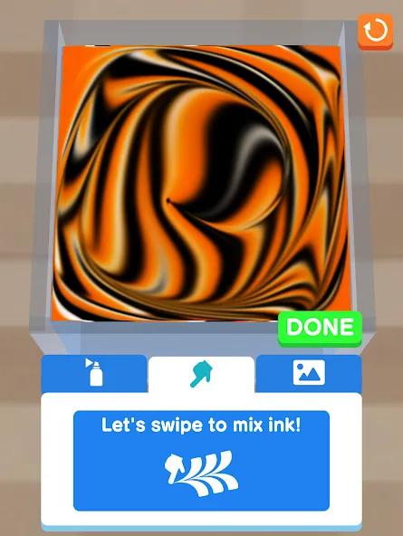 Watermarbling — Без рекламы и много красок, скачать мод APK — скриншот 5 Watermarbling — Без рекламы и много красок, скачать мод APK — скриншот 5