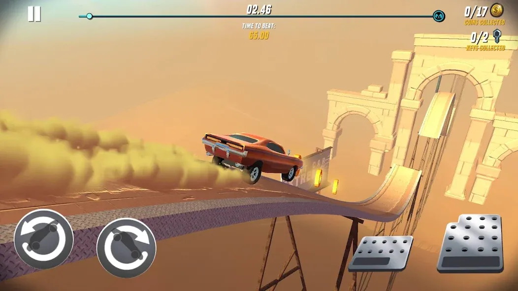 Скачать Stunt Car Extreme Mod APK — Безлимитные деньги и все машины открыты — скриншот 3 Скачать Stunt Car Extreme Mod APK — Безлимитные деньги и все машины открыты — скриншот 3