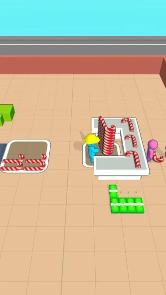 Candy Factory — Безлимитные монеты и ресурсы, скачать мод APK — скриншот 4 Candy Factory — Безлимитные монеты и ресурсы, скачать мод APK — скриншот 4