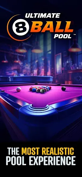 Скачать Ultimate 8 Ball Pool бесплатно — Безлимитные монеты и все кии — скриншот 1