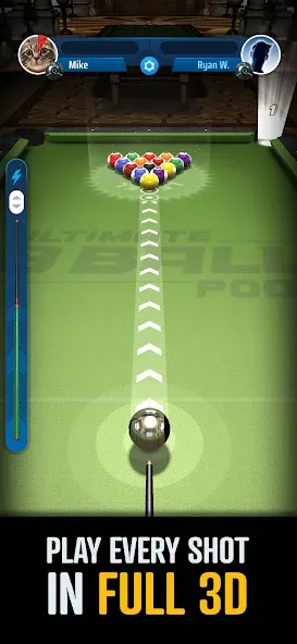 Скачать Ultimate 8 Ball Pool бесплатно — Безлимитные монеты и все кии — скриншот 2