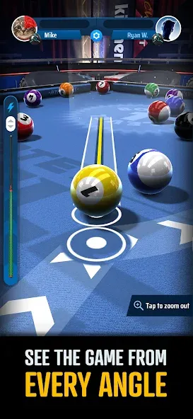 Скачать Ultimate 8 Ball Pool бесплатно — Безлимитные монеты и все кии — скриншот 3