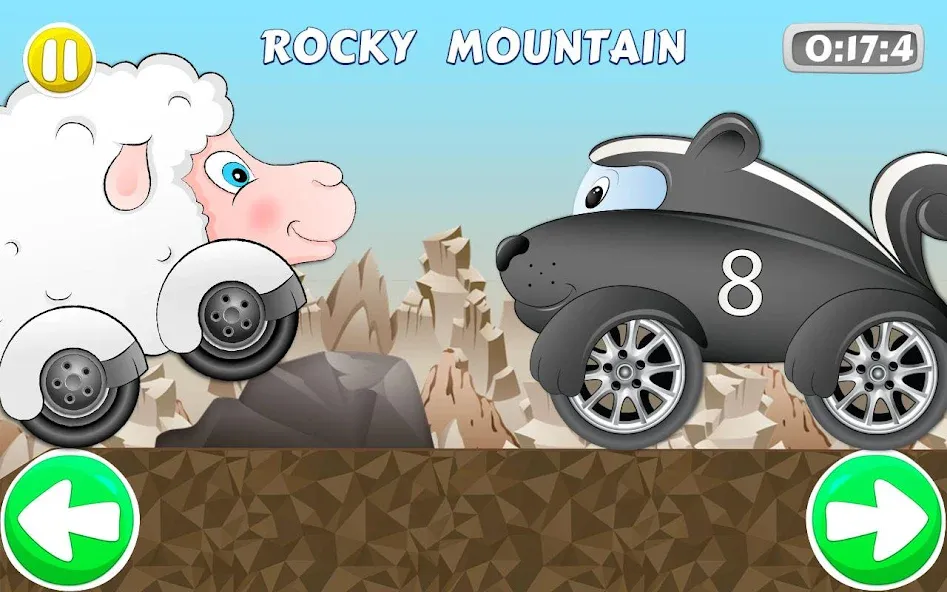 Скачать взлом Racing car game for kids — Без рекламы и все машины открыты — скриншот 3 Скачать взлом Racing car game for kids — Без рекламы и все машины открыты — скриншот 3