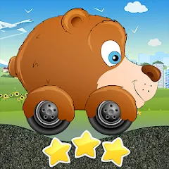 Скачать взлом Racing car game for kids — Без рекламы и все машины открыты