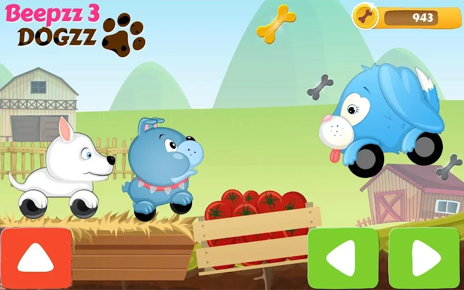 Скачать Racing games for kids - Dogs последней версии — Открыты все машинки и трассы — скриншот 2 Скачать Racing games for kids - Dogs последней версии — Открыты все машинки и трассы — скриншот 2