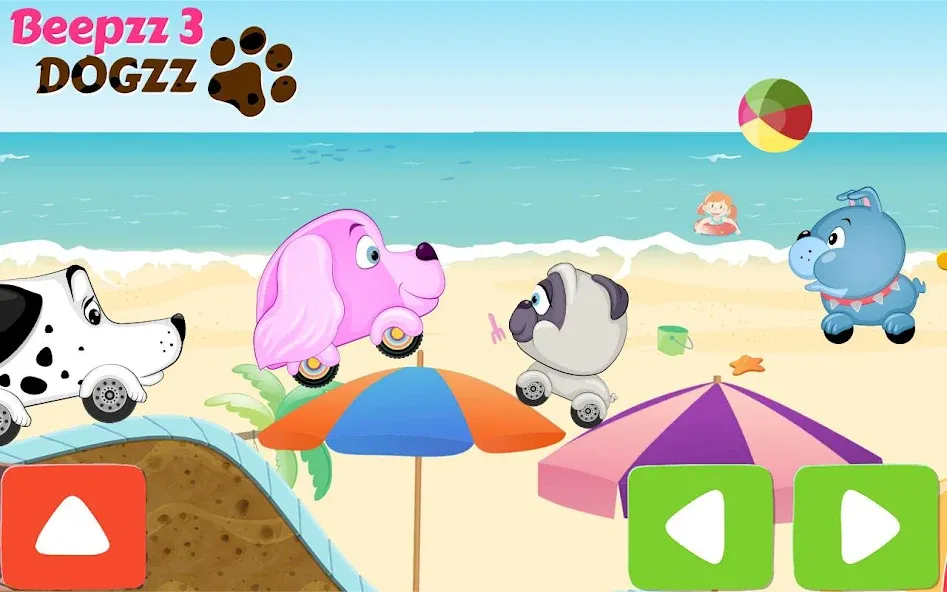 Скачать Racing games for kids - Dogs последней версии — Открыты все машинки и трассы — скриншот 5 Скачать Racing games for kids - Dogs последней версии — Открыты все машинки и трассы — скриншот 5