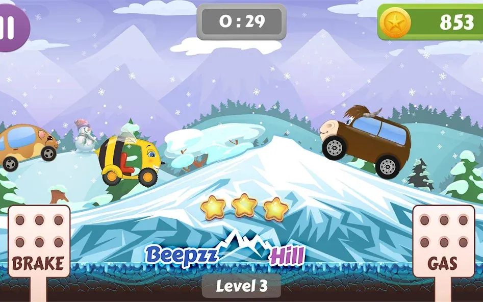 Car Racing game for toddlers бесплатно на Андроид — мод: Без рекламы и все машины открыты — скриншот 5 Car Racing game for toddlers бесплатно на Андроид — мод: Без рекламы и все машины открыты — скриншот 5