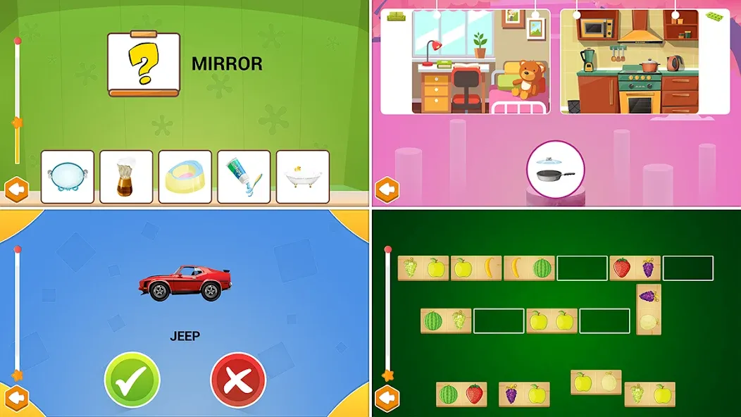 690 Puzzles for preschool kids мод на Андроид: Открыты все пазлы и уровни — скриншот 4 690 Puzzles for preschool kids мод на Андроид: Открыты все пазлы и уровни — скриншот 4