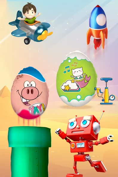 Скачать Surprise Eggs - Toddler games — Все яйца открыты и без рекламы — скриншот 3 Скачать Surprise Eggs - Toddler games — Все яйца открыты и без рекламы — скриншот 3